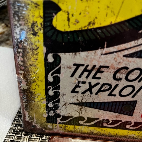 Tin reproduction Superman sign - Picture 4 of 6